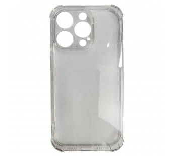 Чехол силиконовый iPhone 14 Pro противоударный прозрачный#2134205