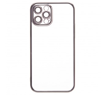 Чехол-накладка - PC073 с закрытой камерой для "Apple iPhone 12 Pro Max" (silver) (213786)#1845958