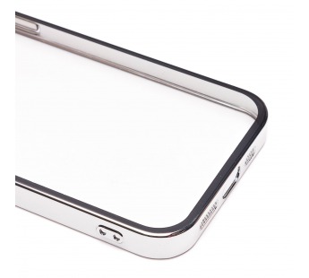 Чехол-накладка - PC073 с закрытой камерой для "Apple iPhone 12 Pro Max" (silver) (213786)#2094386