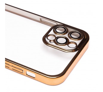 Чехол-накладка - PC073 с закрытой камерой для "Apple iPhone 12 Pro" (yellow) (213797)#2094355