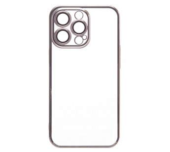 Чехол-накладка - PC073 с закрытой камерой для "Apple iPhone 13 Pro" (silver) (213818)#1844204