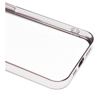 Чехол-накладка - PC073 с закрытой камерой для "Apple iPhone 13" (silver) (213826)#2133250