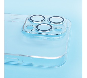 Чехол-накладка - PC073 с закрытой камерой для "Apple iPhone 14 Pro Max" (transparent) (213843)#2094222