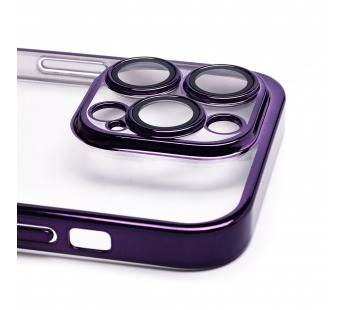 Чехол-накладка - PC073 с закрытой камерой для "Apple iPhone 14 Pro Max" (violet) (213844)#2094220