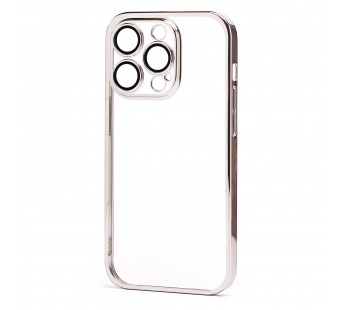 Чехол-накладка - PC073 с закрытой камерой для "Apple iPhone 14 Pro" (silver) (213850)#2094214