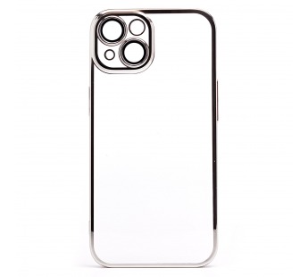 Чехол-накладка - PC073 с закрытой камерой для "Apple iPhone 14" (silver) (213858)#1845863