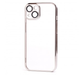 Чехол-накладка - PC073 с закрытой камерой для "Apple iPhone 14" (silver) (213858)#2094161