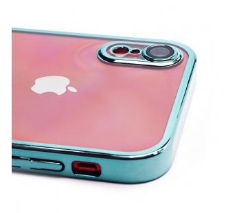 Чехол-накладка - PC073 с закрытой камерой для "Apple iPhone XR" (green) (213872)#2094149