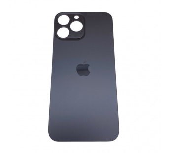 Задняя крышка iPhone 13 Pro Max (Оригинал c увел. вырезом) Черный#1844917