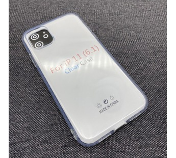 Чехол iPhone 11 силикон JUST прозрачный 1.5mm#1880060