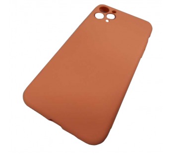 Чехол силиконовый iPhone 11 Pro Max Soft Touch оранжевый#1921155