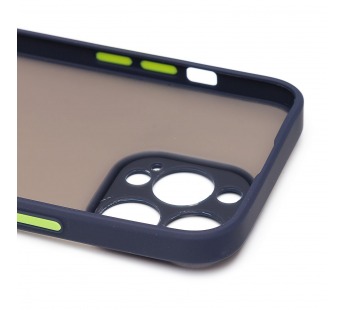 Чехол-накладка - PC041 для "Apple iPhone 14 Pro" (dark blue/black) (214231)#2089925