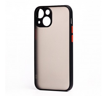 Чехол-накладка - PC041 для "Apple iPhone 14" (black/black) (214223)#1843503