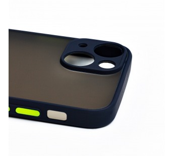 Чехол-накладка - PC041 для "Apple iPhone 14" (dark blue/black) (214225)#1843507