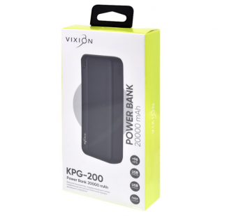Портативное зарядное устройство (Power Bank) VIXION KPG-200 20000mAh (черный)#1899670