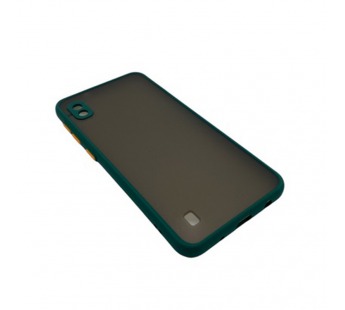 Чехол Samsung A10/M10 (2019) Противоударный Матовый Темно-Зеленый#1877334
