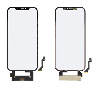 Тачскрин для iPhone 12 Pro Max + OCA (черный)#1931213