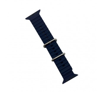 Ремешок для Apple Watch 38/40/41mm Ocean Band (120/80mm) №01 Полночный Синий#1856271