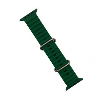 Ремешок для Apple Watch 38/40/41mm Ocean Band (120/80mm) №06 Темно-Зеленый#1856265
