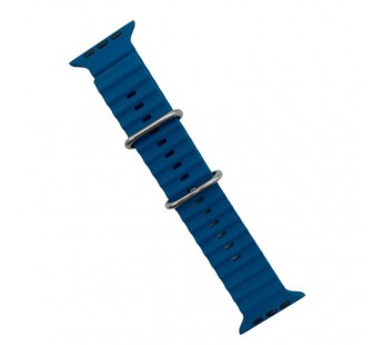 Ремешок для Apple Watch 38/40/41mm Ocean Band (120/80mm) №08 Сине-Зеленый#1856263