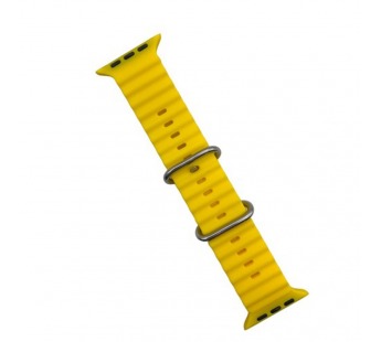 Ремешок для Apple Watch 38/40/41mm Ocean Band (120/80mm) №13 Желтый#1856258