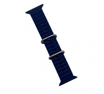 Ремешок для Apple Watch 42/44/45/49mm Ocean Band (130/80mm) №15 Темно-Синий#1856255