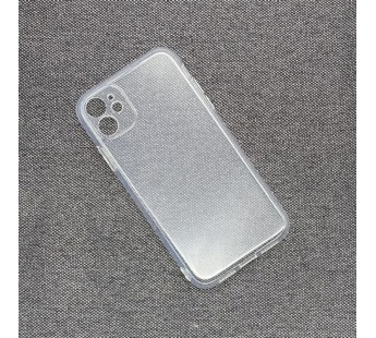 Чехол iPhone 11 силикон JUST (Full Camera) прозрачный 1.5mm#1880038