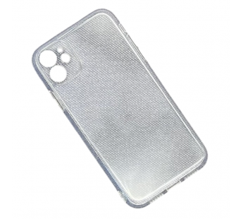 Чехол iPhone 11 силикон JUST (Full Camera) прозрачный 1.5mm#2142495