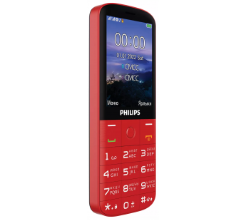 Мобильный телефон Philips E227 Red (2,8"/0,3МП/1700mAh)#1846165