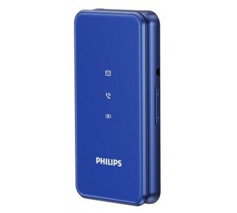 Мобильный телефон Philips E2601 Blue раскладушка (2,4"/0,3МП/1000mAh)#1846098