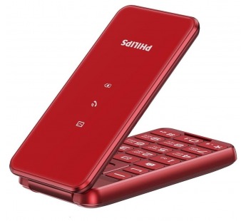 Мобильный телефон Philips E2601 Red раскладушка (2,4"/0,3МП/1000mAh)#1846105