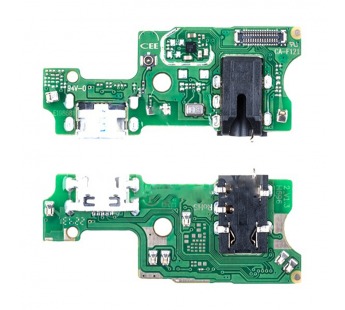 Шлейф для Infinix Hot 10S (X689D) плата на системный разъем/разъем гарнитуры/микрофон#2082940