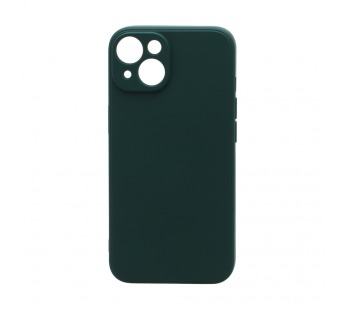 Чехол Silicone Case NEW ERA (накладка/силикон) для Apple iPhone 14/6.1 темно зеленый#1854492