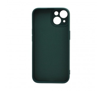 Чехол Silicone Case NEW ERA (накладка/силикон) для Apple iPhone 14/6.1 темно зеленый#1854493