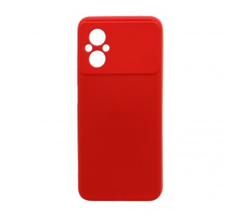 Чехол Silicone Case NEW ERA (накладка/силикон) для Xiaomi Poco M4 5G/M5 красный#1854050