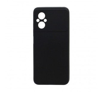 Чехол Silicone Case NEW ERA (накладка/силикон) для Xiaomi Poco M4 5G/M5 черный#1854012