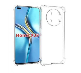 Чехол силиконовый Huawei Honor X30 противоударный прозрачный#1846825