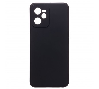 Чехол силиконовый Realme C35 Silicone Cover черный#1846774