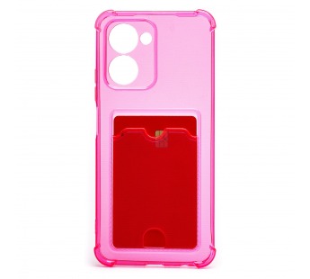 Чехол-накладка - SC276 с картхолдером для "OPPO realme C33" (pink) (216671)#1849078