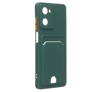 Чехол-накладка - SC315 с картхолдером для "OPPO realme 10 4G" (dark green) (215839)#1861926