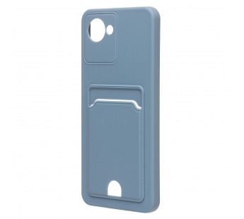 Чехол-накладка - SC315 с картхолдером для "OPPO realme C30" (grey) (215849)#2097127