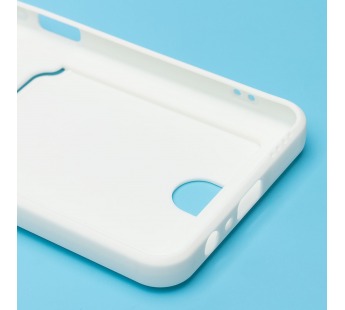 Чехол-накладка - SC315 с картхолдером для "OPPO realme C30" (white) (215846)#2097123