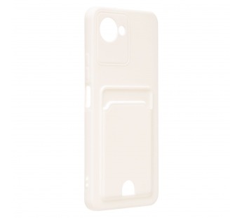 Чехол-накладка - SC315 с картхолдером для "OPPO realme C30" (white) (215846)#1851066