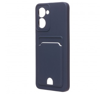 Чехол-накладка - SC315 с картхолдером для "OPPO realme C33" (dark blue) (215854)#1850980