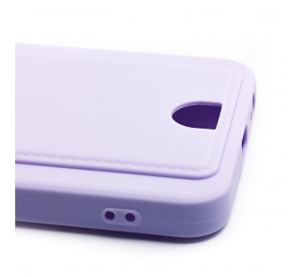 Чехол-накладка - SC315 с картхолдером для "Tecno Pova 4" (light violet) (215882)#2097117