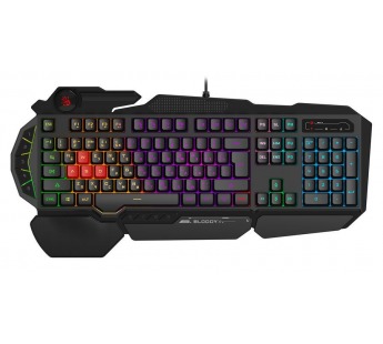 Клавиатура A4Tech Bloody B310N черный USB Multimedia for gamer LED [28.02], шт#1847976