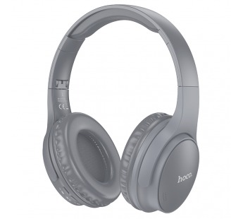 Накладные Bluetooth-наушники Hoco W40, цвет серый#1848172