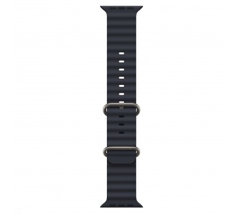 Ремешок - ApW26 Ocean Band Apple Watch 42/44/45/49 mm силикон (black) (214247)#1848262