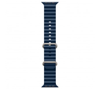 Ремешок - ApW26 Ocean Band для "Apple Watch 38/40/41 mm" силикон (dark blue) (214269)#1849517