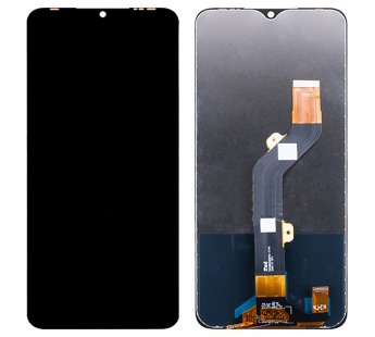 Дисплей для Infinix Smart 6 Plus с тачскрином Черный - Оптима#1897440